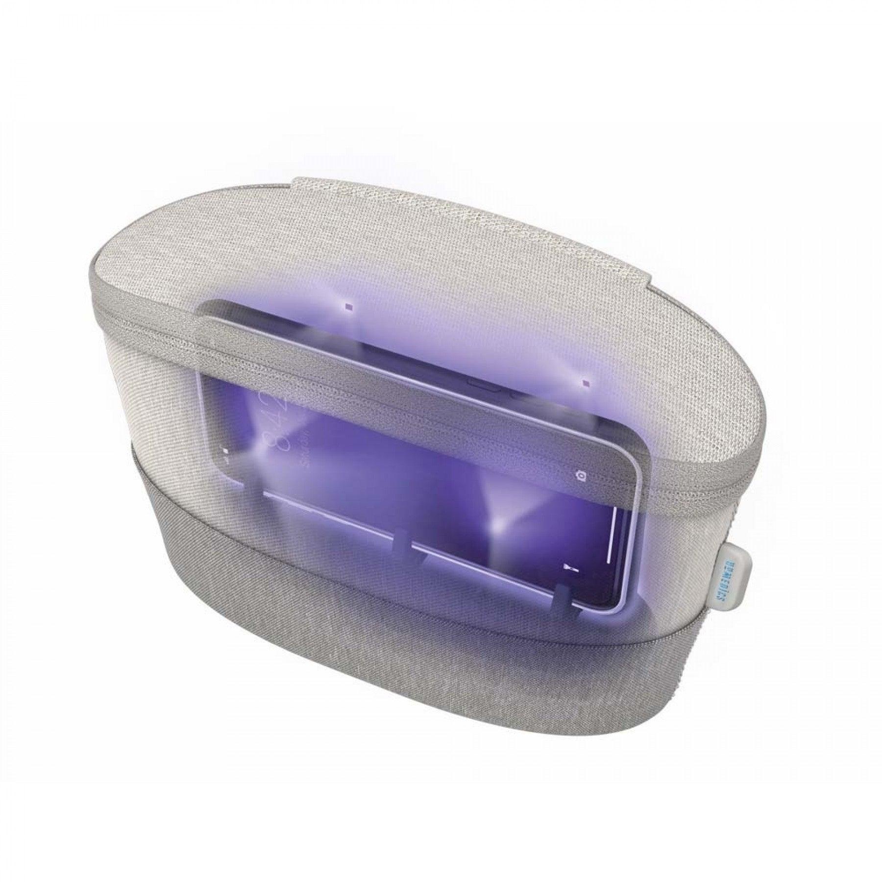 Homedics UV-CLEAN Portable Sanitizer Bag - Grey | SAN-B100GY-EU - Image 4
