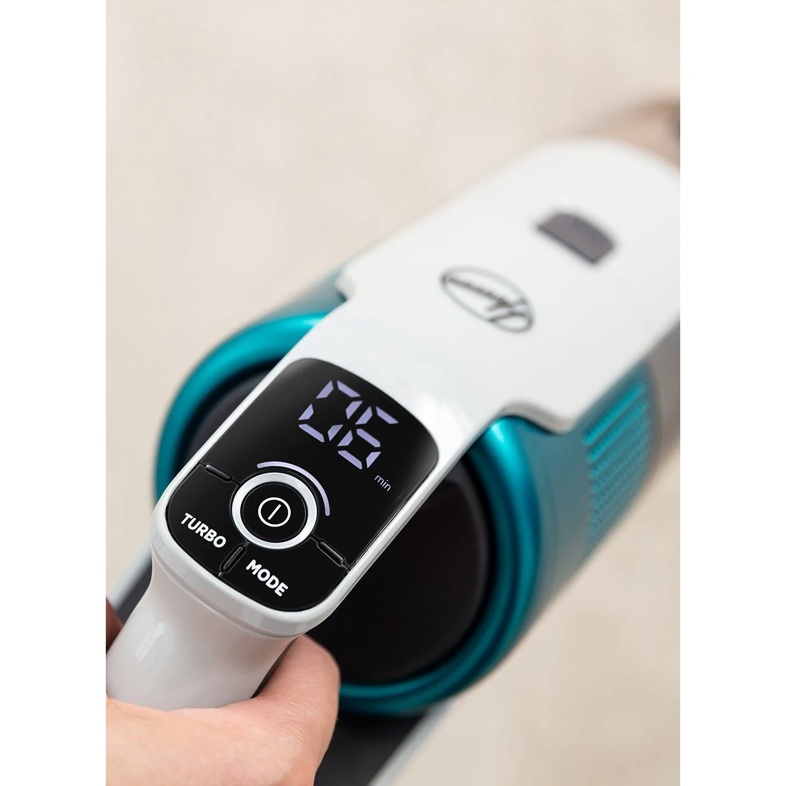 Hoover 0.7L HF9 Anti-Twist Cordless Pet Vacuum Cleaner - Grey & Turquoise | HF910P - Image 11