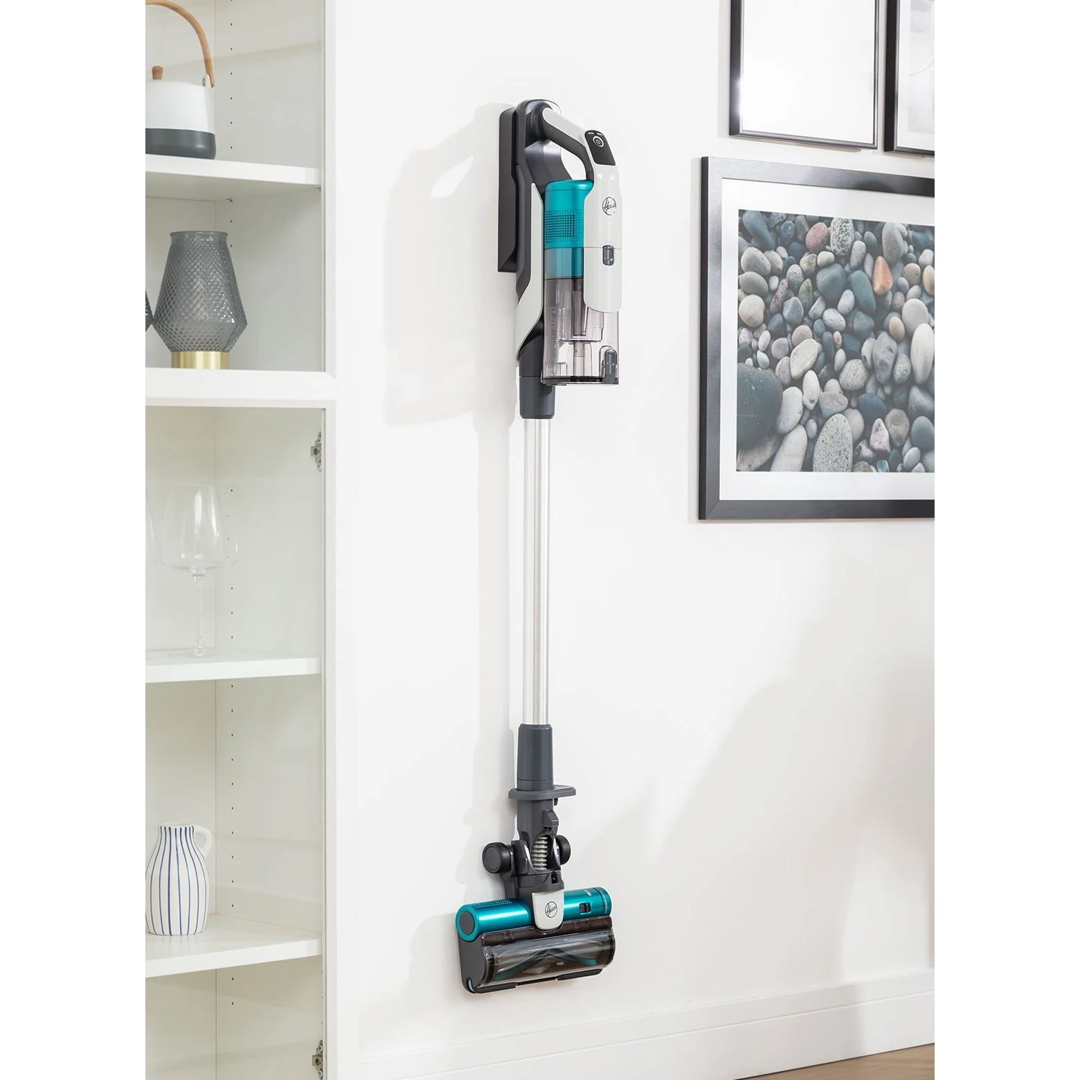 Hoover 0.7L HF9 Anti-Twist Cordless Pet Vacuum Cleaner - Grey & Turquoise | HF910P - Image 13