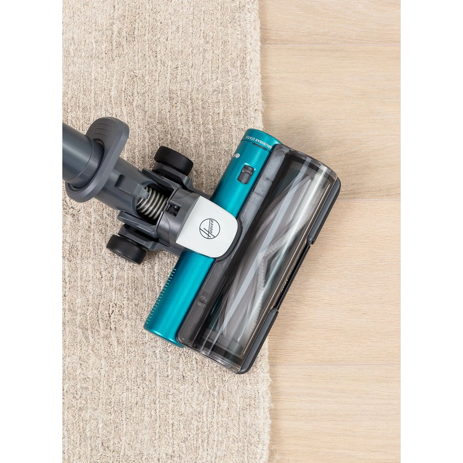 Hoover 0.7L HF9 Anti-Twist Cordless Pet Vacuum Cleaner - Grey & Turquoise | HF910P - Image 3