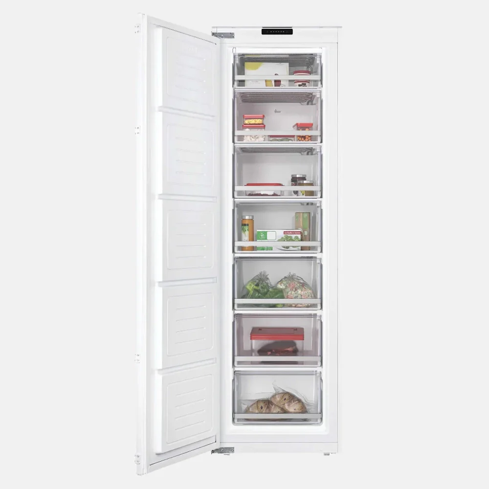 Hoover 204L Static Integrated Upright Freezer - White | HOUS518EWK - Image 2