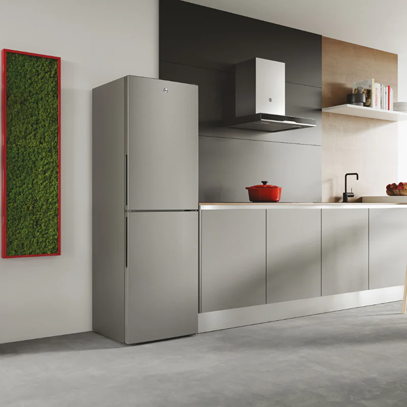 Hoover 252L Low Frost Freestanding Fridge Freezer - Metal Back | HVT3CLECKIHS-1 - Image 4