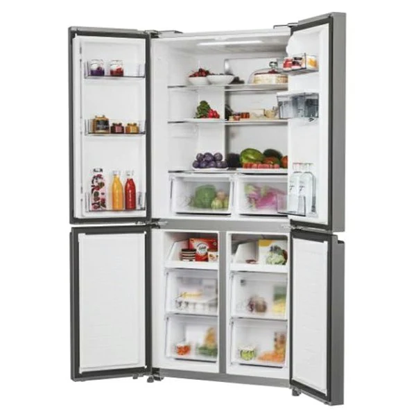 Hoover 463L Freestanding American Fridge Freezer - Gentle Silver | HHCR3818EWPL - Image 11