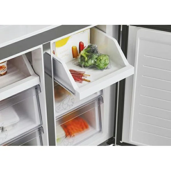 Hoover 463L Freestanding American Fridge Freezer - Gentle Silver | HHCR3818EWPL - Image 16