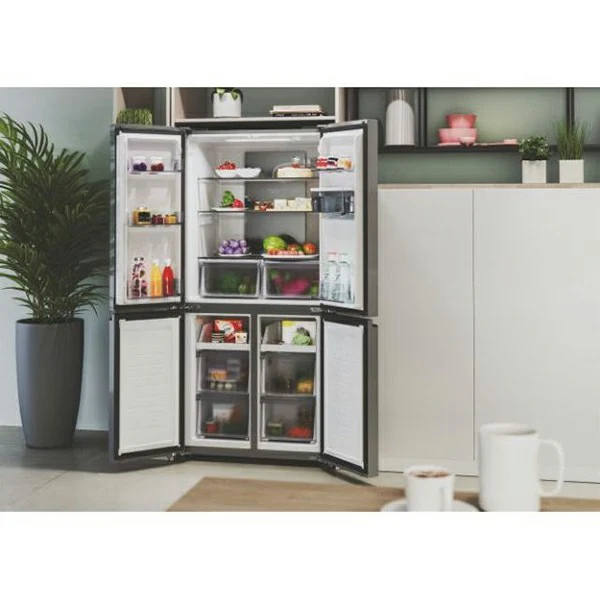 Hoover 463L Freestanding American Fridge Freezer - Gentle Silver | HHCR3818EWPL - Image 18