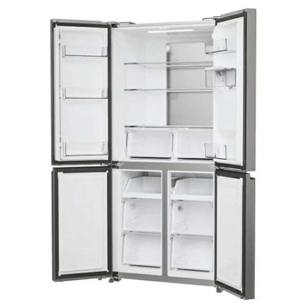 Hoover 463L Freestanding American Fridge Freezer - Gentle Silver | HHCR3818EWPL - Image 2