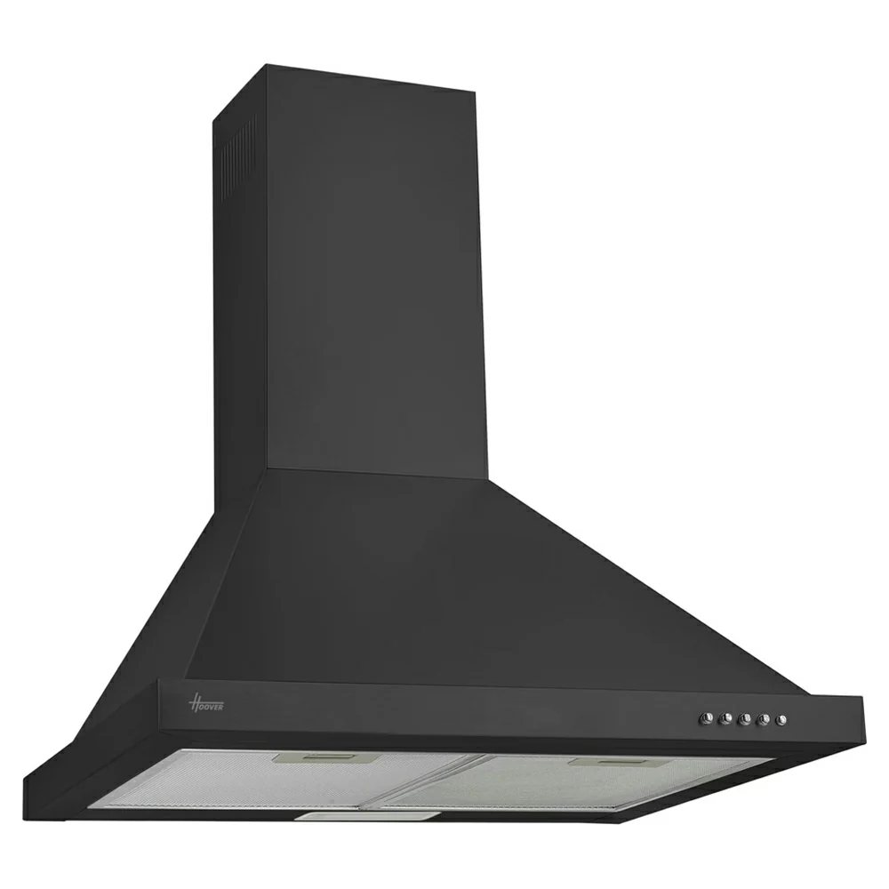 Hoover 60CM Cooker Hood - Black | HCE160N/1