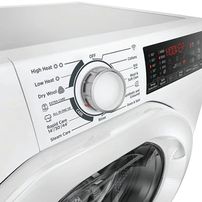 Hoover 8KG/6KG 1400RPM Freestanding Washer Dryer - White | H3DPS4866TAM6-80 - Image 2
