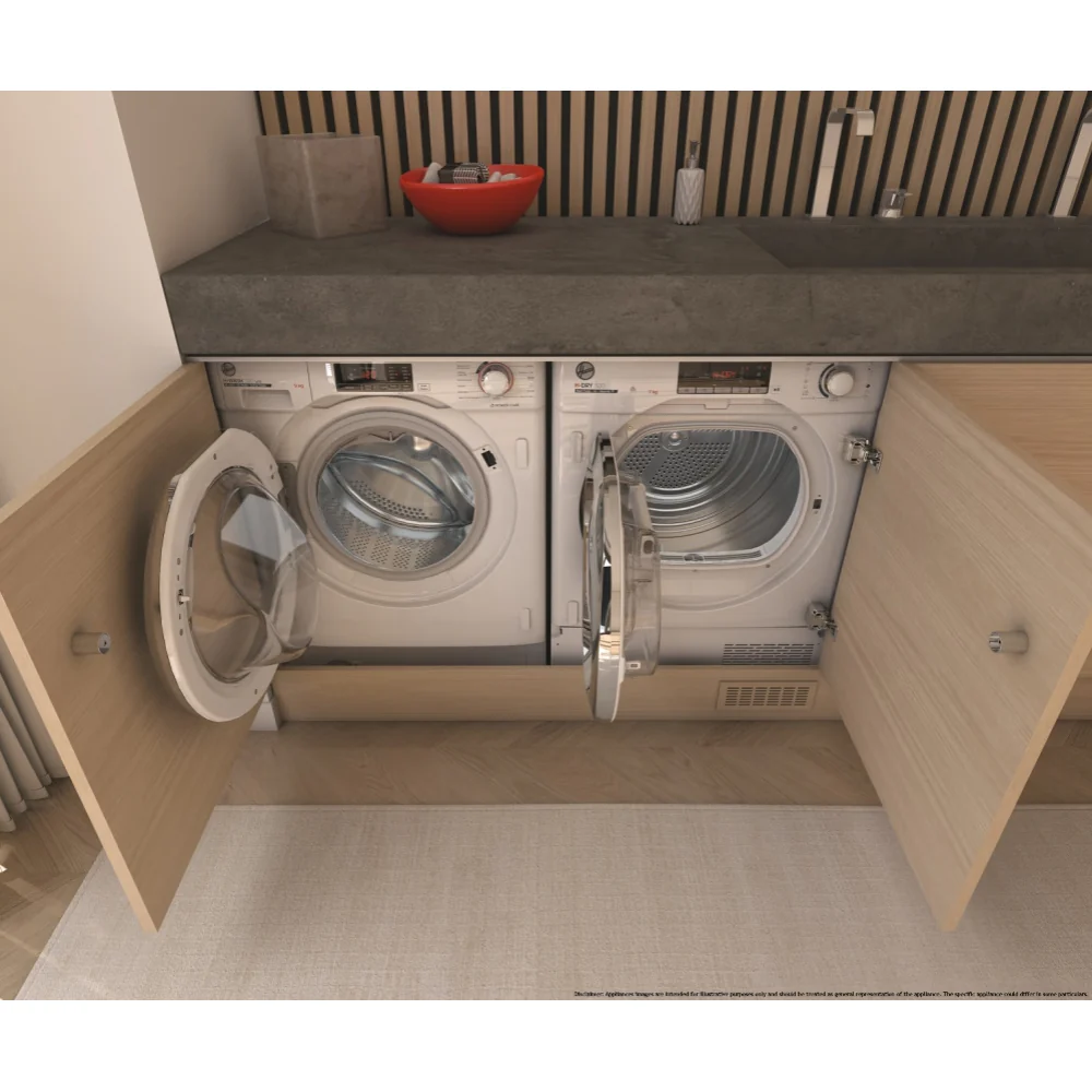 Hoover 9KG 1600RPM Integrated Washing Machine - White | HBWOS 69TMCE-80 - Image 6