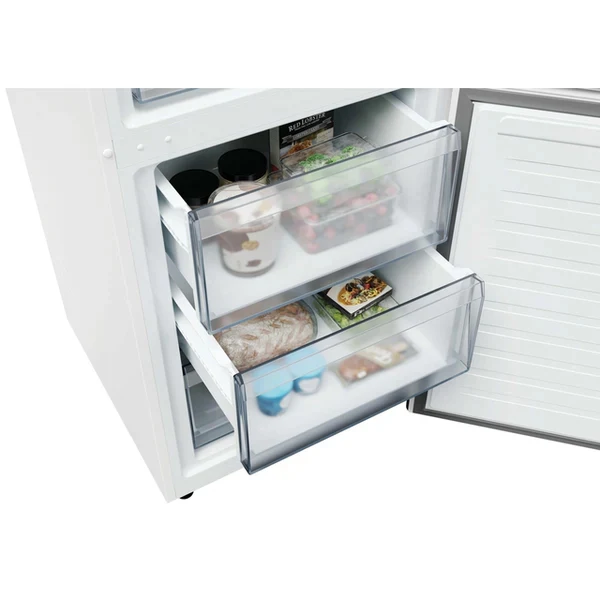 Hoover H-Combi 300 355L Freestanding Frost Free Fridge Freezer - White | HONCQ2T618EWK - Image 14