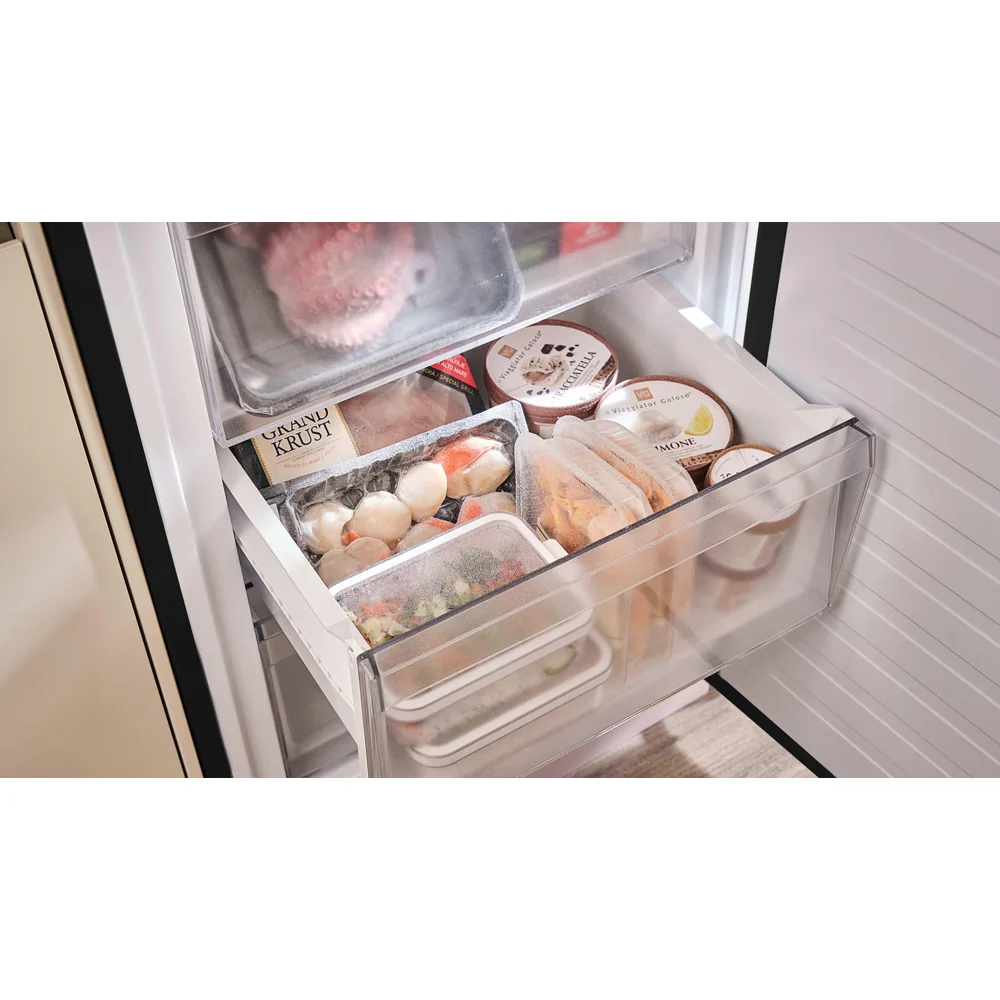 Hoover H-Combi 300 355L Frost Free Freestanding Fridge Freezer - Black | HONCQ2T618EBK - Image 17