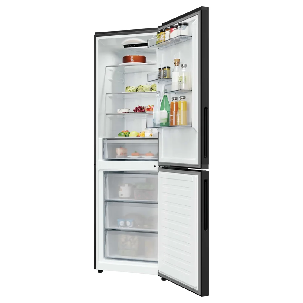 Hoover H-Combi 300 355L Frost Free Freestanding Fridge Freezer - Black | HONCQ2T618EBK - Image 5