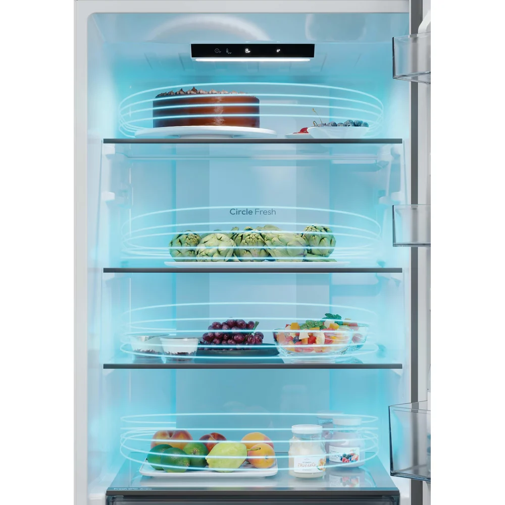 Hoover H-Combi 300 355L Frost Free Freestanding Fridge Freezer - Black | HONCQ2T618EBK - Image 8
