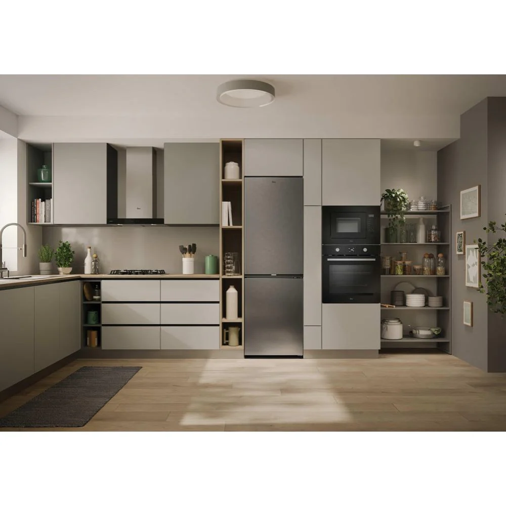 Hoover H-COMBI 300 355L Frost Free Freestanding Fridge Freezer - Inox | HONCQ2T618EXK - Image 17