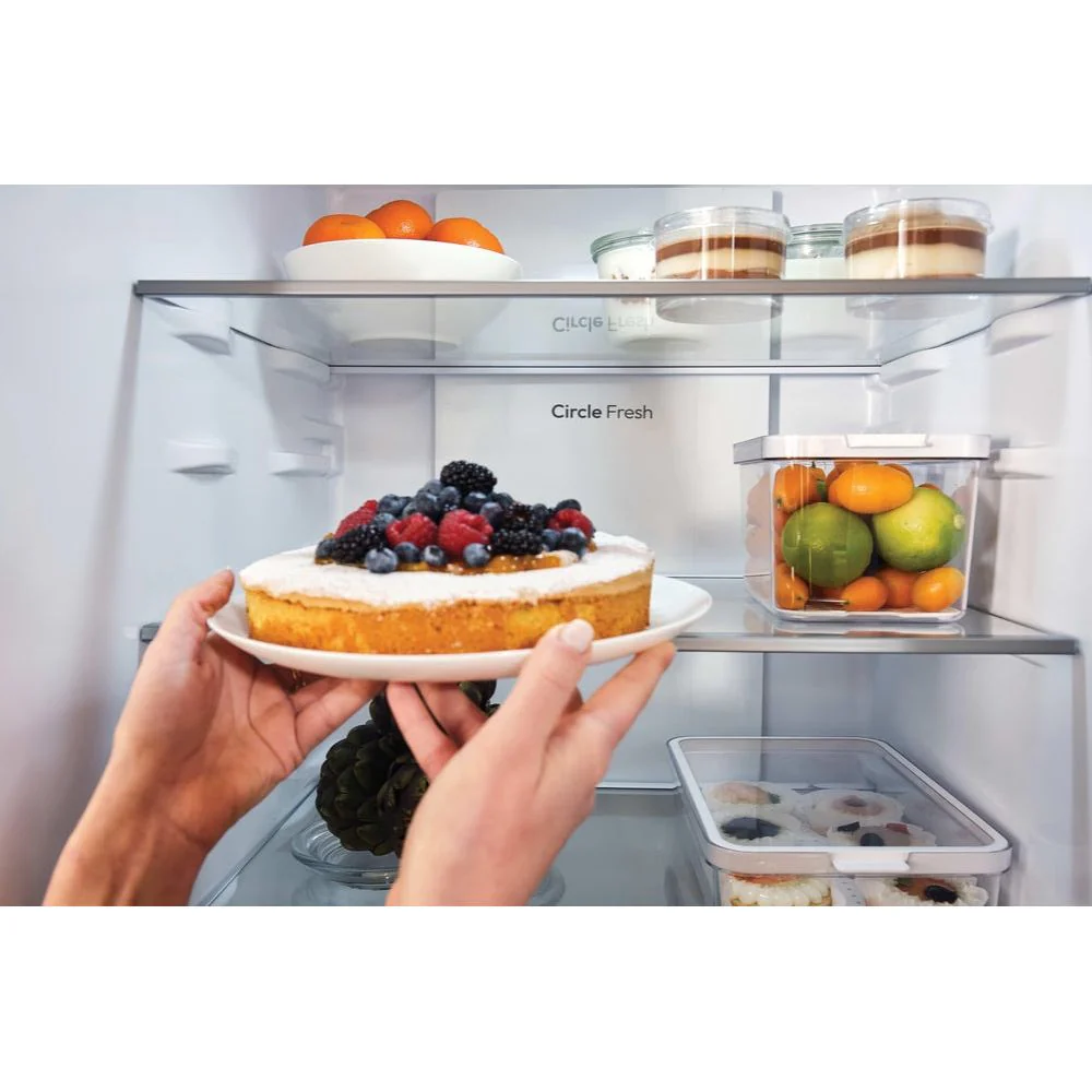 Hoover H-COMBI 300 355L Frost Free Freestanding Fridge Freezer - Inox | HONCQ2T618EXK - Image 19