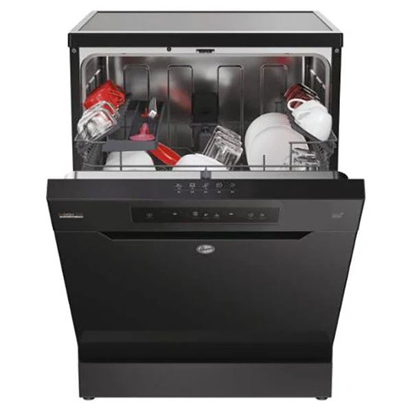 Hoover H-DISH 300 60CM Freestanding Standard Dishwasher - Black | HF 3C7L0B-80 - Image 2