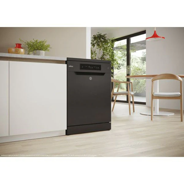 Hoover H-DISH 300 60CM Freestanding Standard Dishwasher - Black | HF 3C7L0B-80 - Image 9