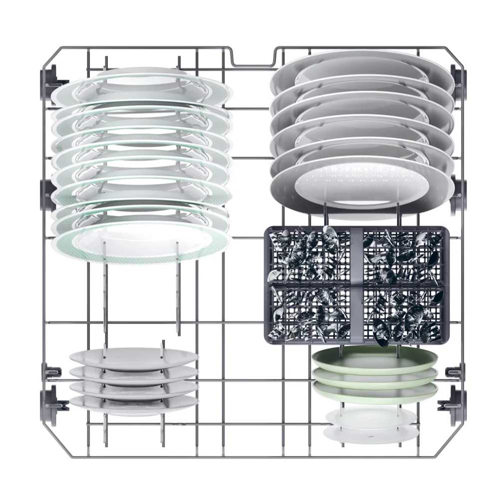 Hoover H-Dish 300 60CM Freestanding Standard Dishwasher - White | HF 3C7L0W-80 - Image 16