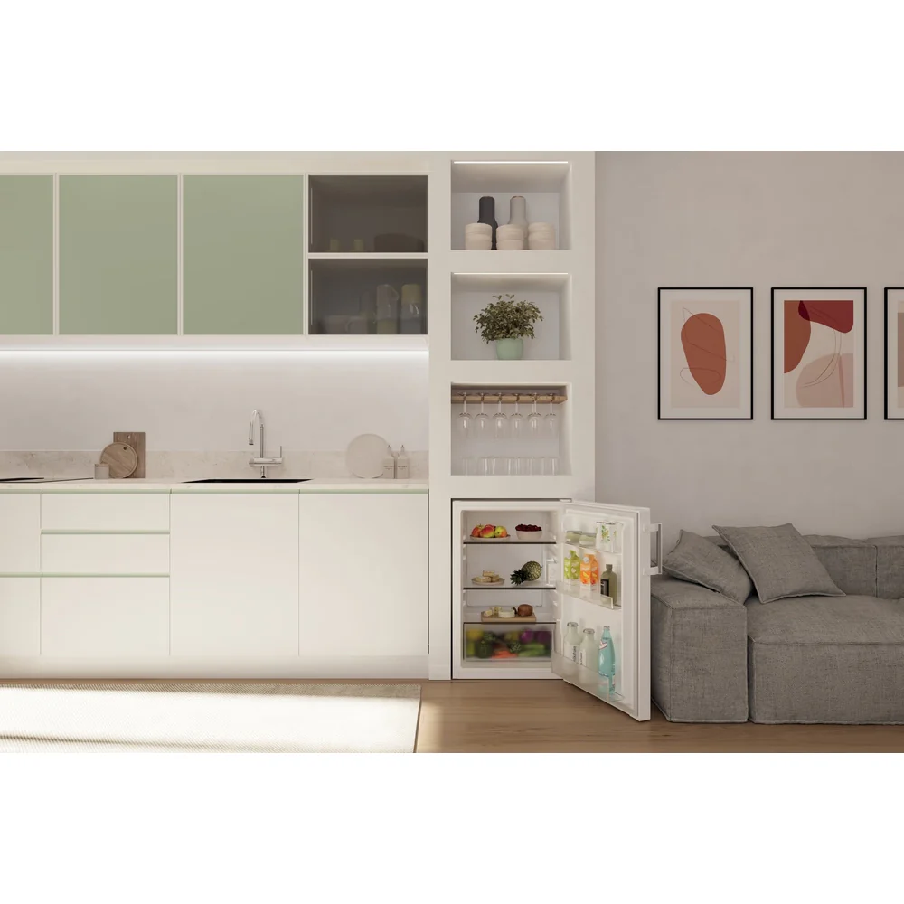 Hoover H-FRIDGE 300 129L Undercounter Fridge - White | HONLQ2S58EWHK - Image 11