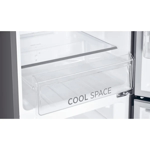 Hoover H-Fridge 300 247L Frost Free Freestanding Fridge Freezer - Grey | HOCH1T518EXK - Image 11