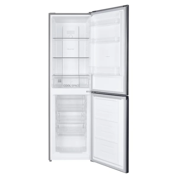 Hoover H-Fridge 300 247L Frost Free Freestanding Fridge Freezer - Grey | HOCH1T518EXK - Image 4