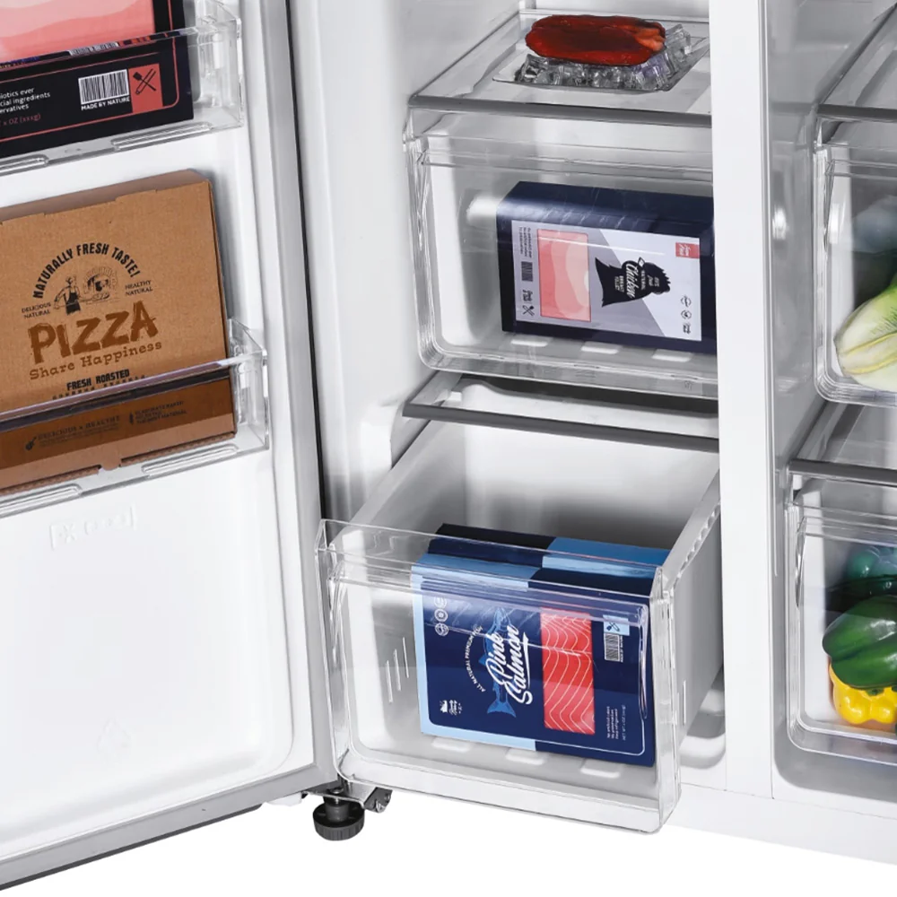 Hoover H-Fridge 500 Maxi 521L Frost Free American Freestanding Fridge Freezer - Inox | HHSBSO-6174XK-1 - Image 13