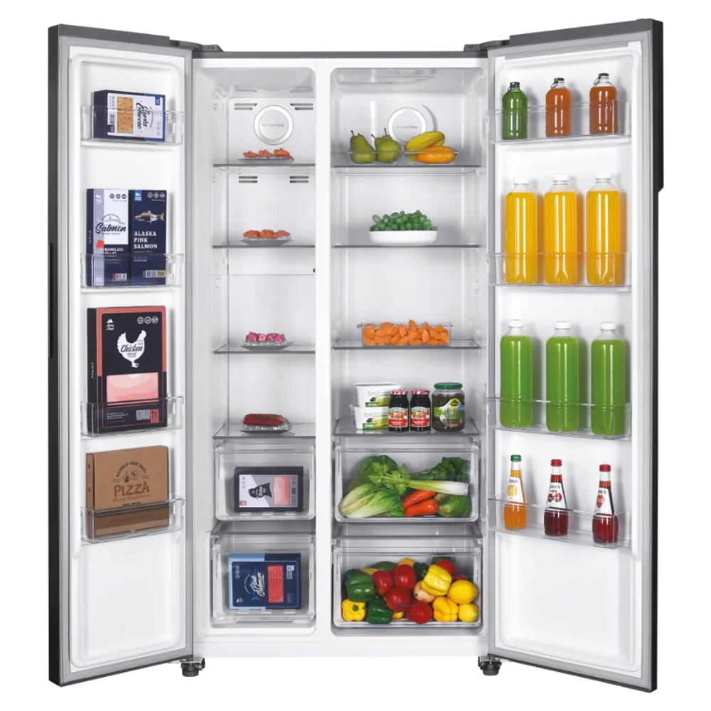 Hoover H-Fridge 500 Maxi 521L Frost Free American Freestanding Fridge Freezer - Inox | HHSBSO-6174XK-1 - Image 6