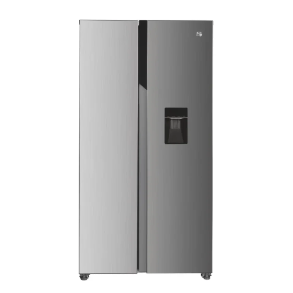 Hoover H-FRIDGE 500 MAXI 529L Frost Free Freestanding American Fridge Freezer - Inox | HHSBSO6174XWDK-1