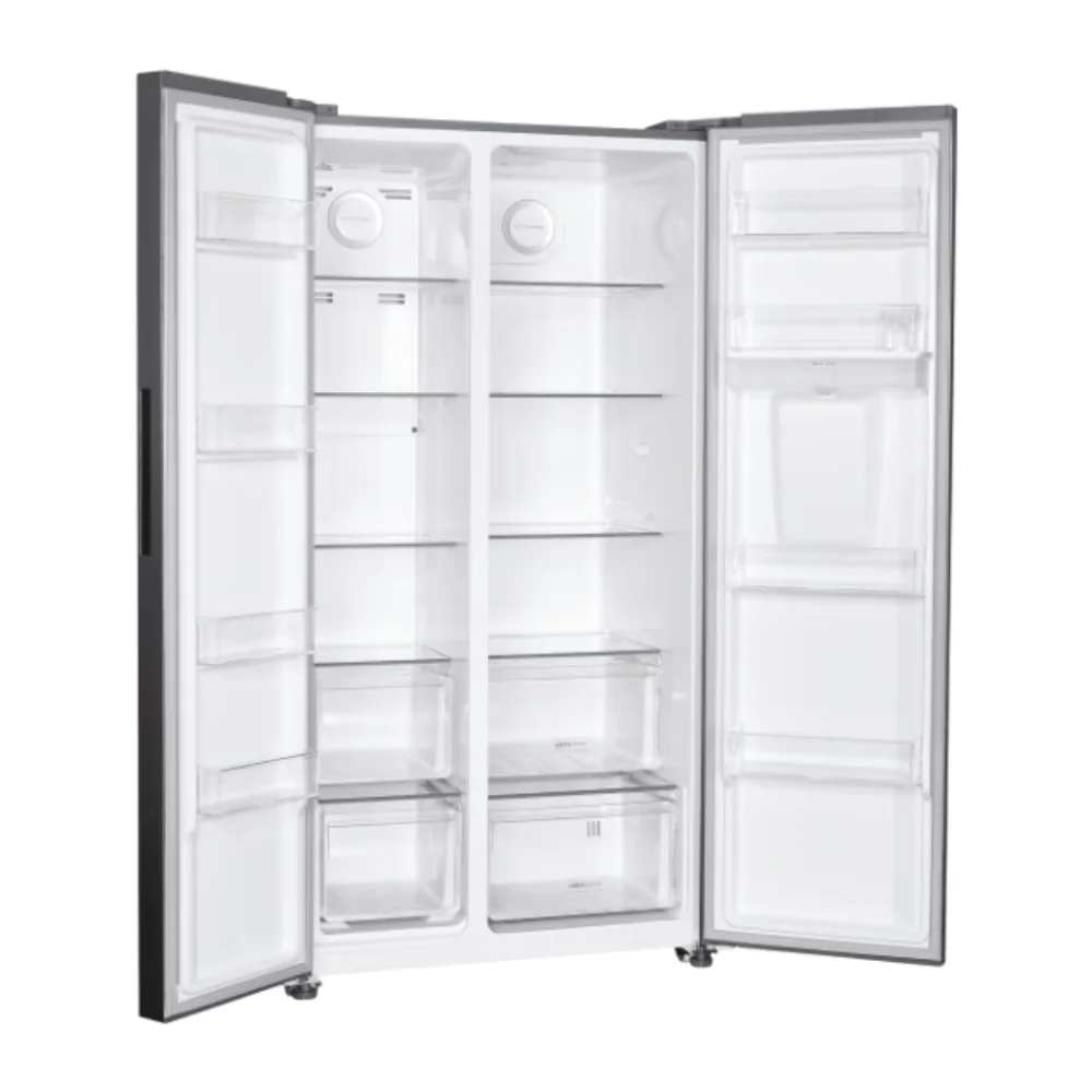 Hoover H-FRIDGE 500 MAXI 529L Frost Free Freestanding American Fridge Freezer - Inox | HHSBSO6174XWDK-1 - Image 2