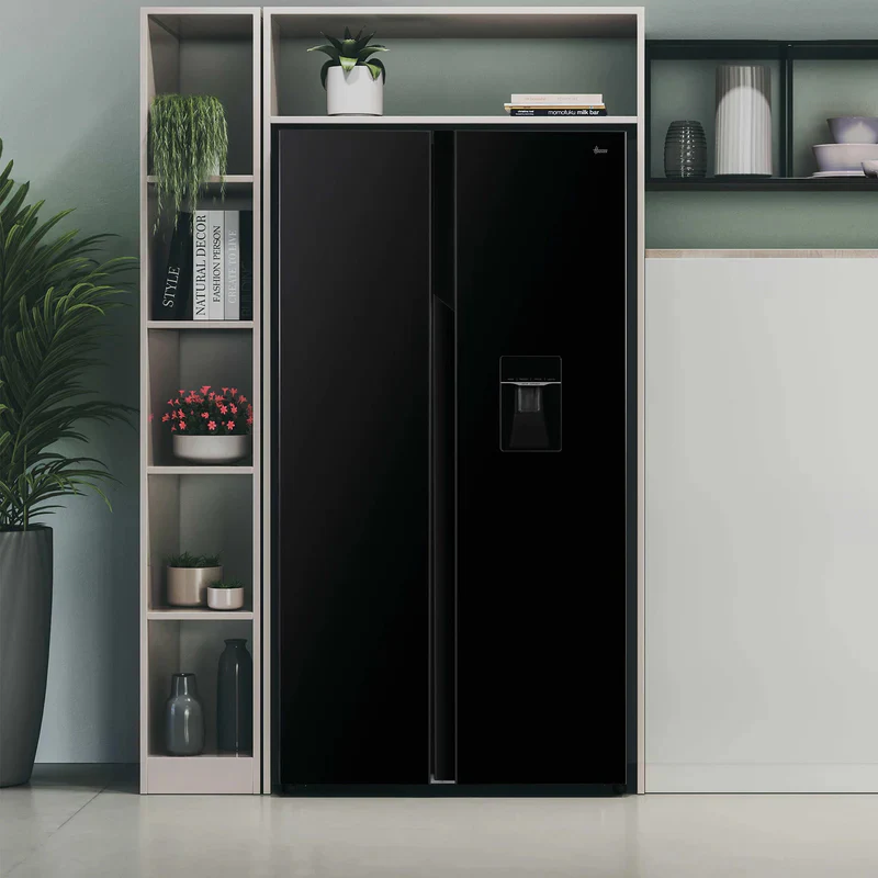Hoover H-Fridge 500 Maxi 532L Frost Free Freestanding American Fridge Freezer - Black | HHSBSO6174BWDK-1 - Image 5