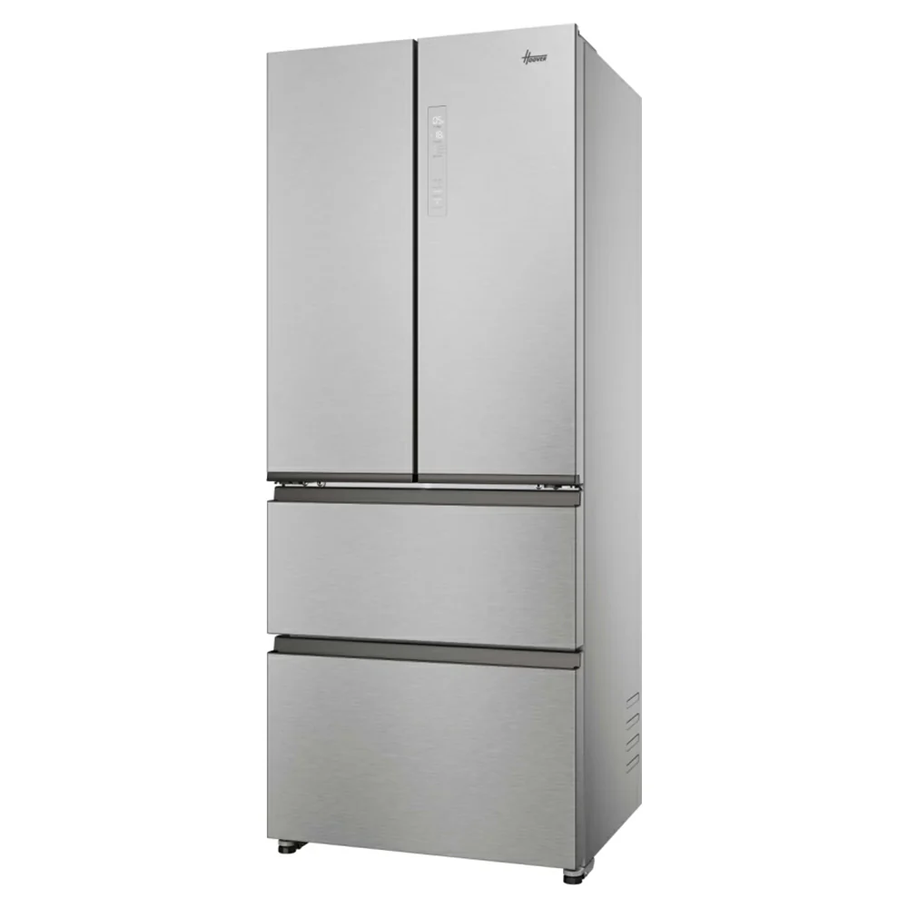 Hoover H-Fridge 700 Maxi 402L Frost Free Freestanding French Door Fridge Freezer - Platinum Inox | HONFQ2T718EXK - Image 3
