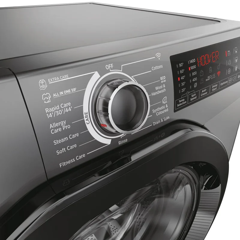 Hoover H-Wash 350 10KG 1400RPM Freestanding Washing Machine - Anthracite | H3WPS4106TAMBR80 - Image 5