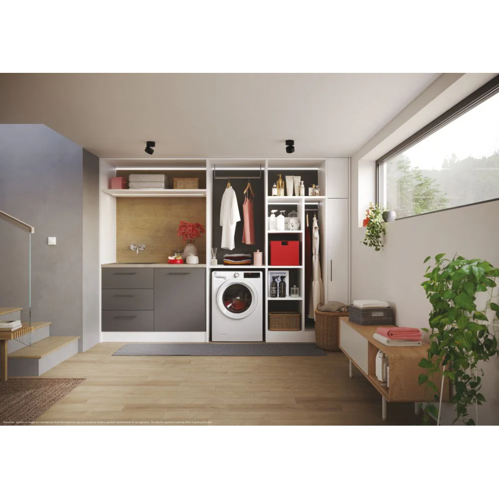 Hoover H-WASH 350 8KG 1400RPM Freestanding Washing Machine - White | H3WPS486TAM6-80 - Image 14