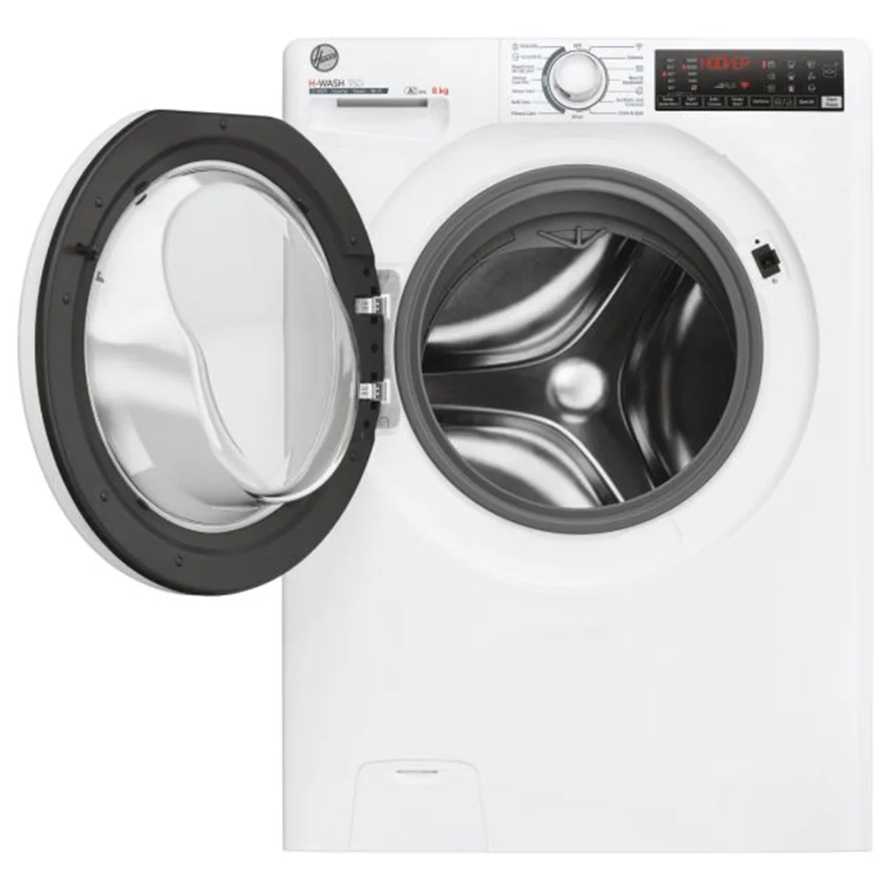 Hoover H-WASH 350 8KG 1400RPM Freestanding Washing Machine - White | H3WPS486TAM6-80 - Image 2