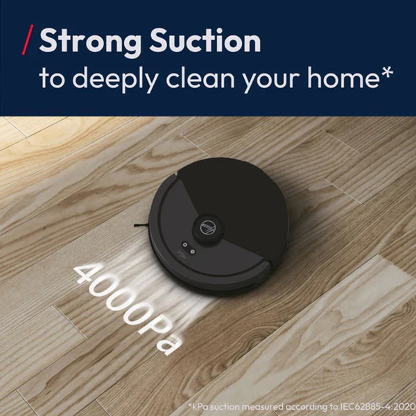 Hoover HG4 Wi-Fi Robot Vacuum Cleaner - Iron Grey | HG410D 001 - Image 5