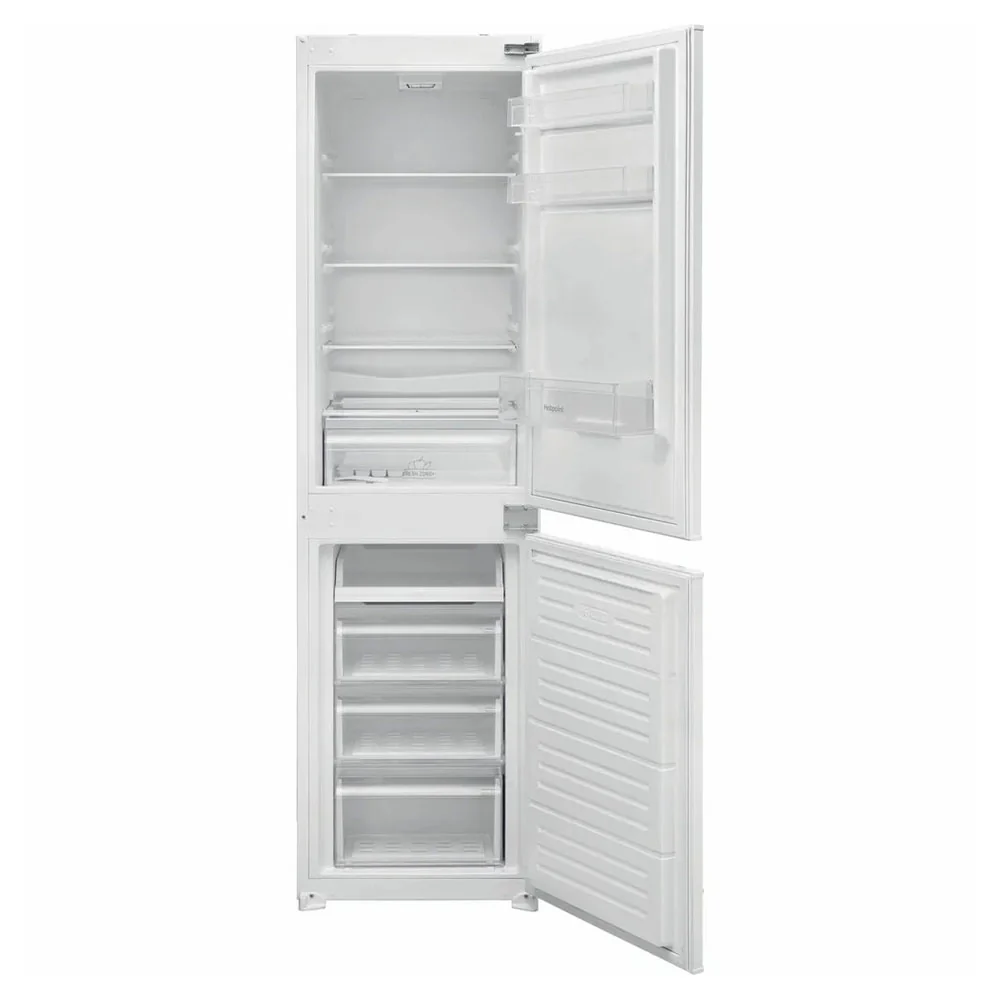 Hotpoint 192L Low Frost Integrated Fridge Freezer - White | HMCB 50502 UK - Image 2