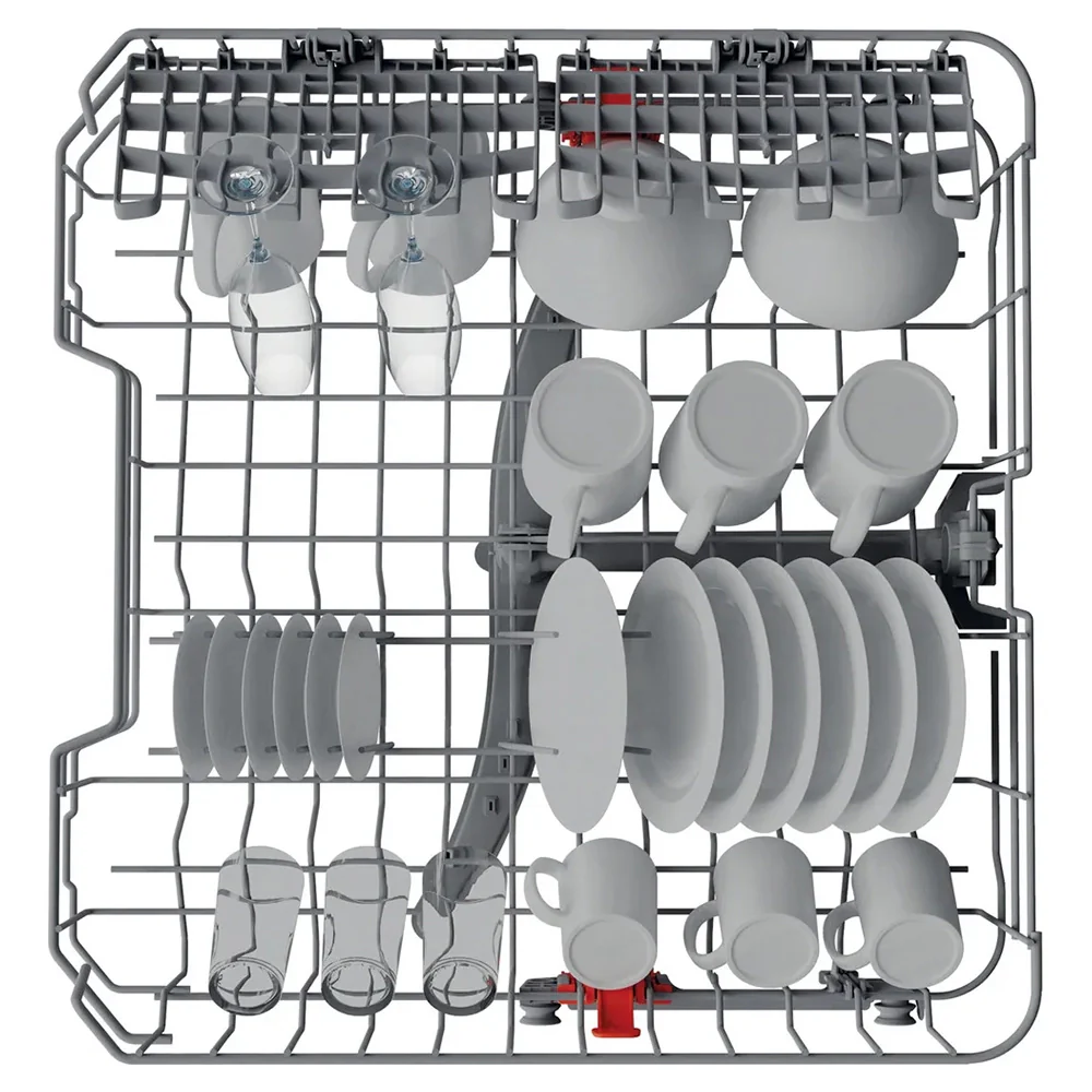Hotpoint 60CM Built-In Standard Dishwasher - Black | H3BL626BUK - Image 5