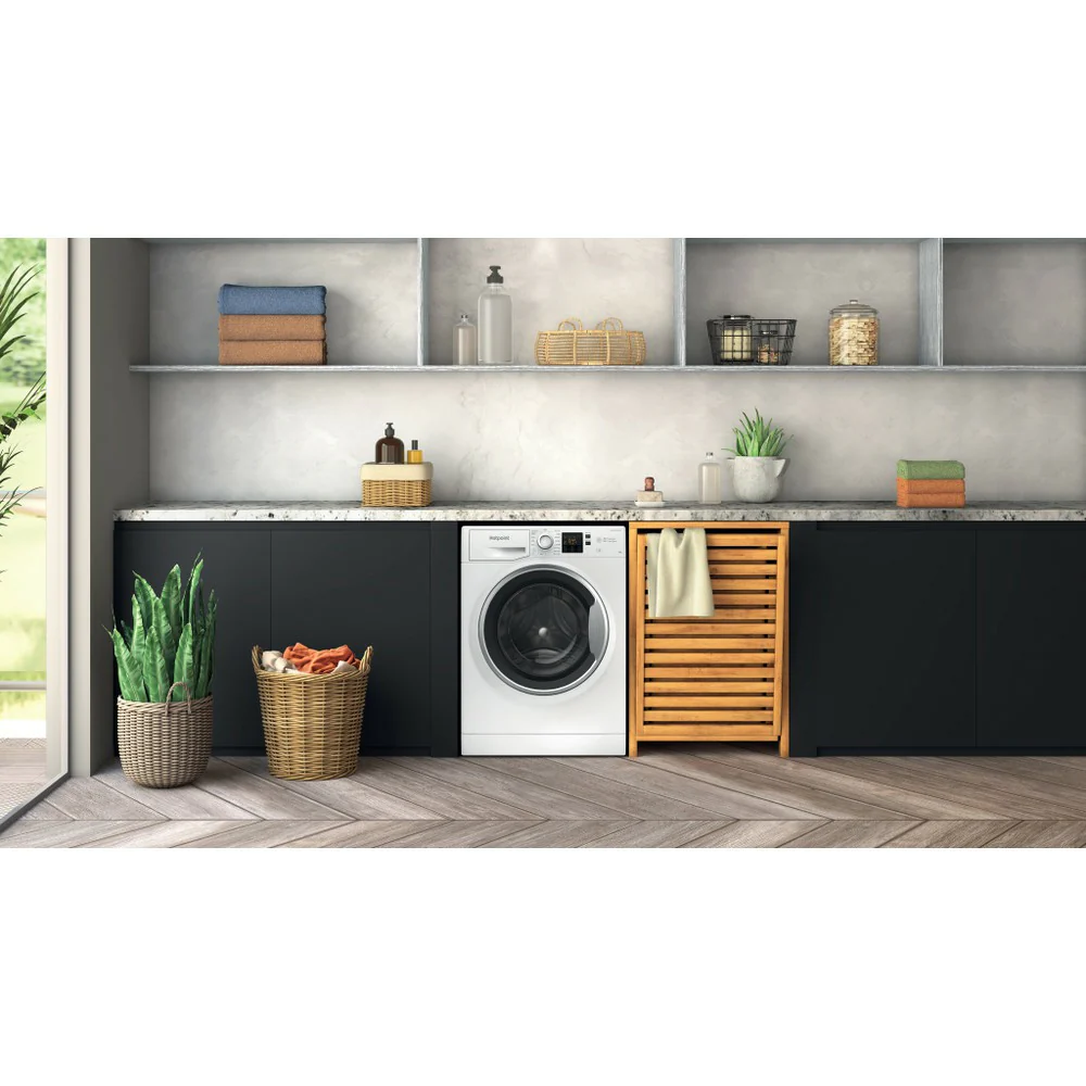 Hotpoint 9KG 1400RPM Freestanding Washing Machine - White | HNR9W64WSIRE - Image 5