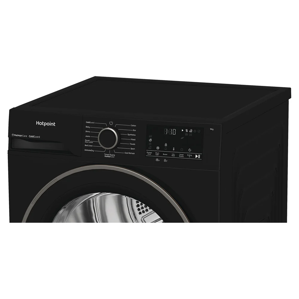 Hotpoint 9KG Freestanding Heat Pump Tumble Dryer - Black | HHDD90BBIRE - Image 4