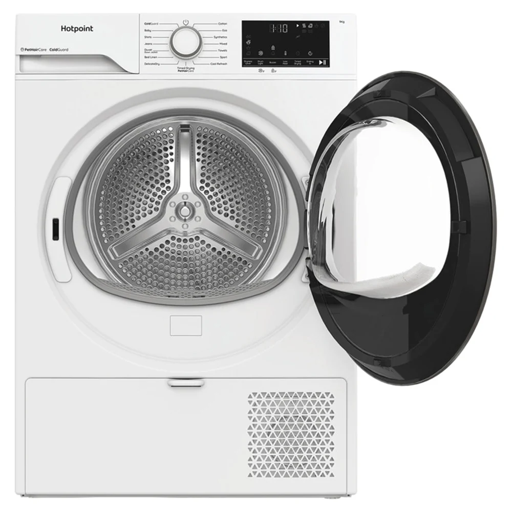 Hotpoint 9KG Freestanding Heat Pump Tumble Dryer - White | HHDD90WWIRE - Image 2