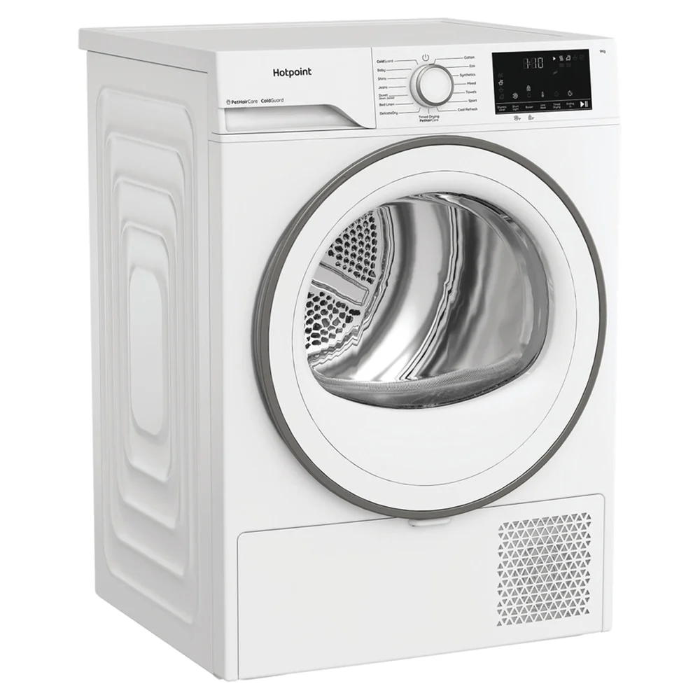 Hotpoint 9KG Freestanding Heat Pump Tumble Dryer - White | HHDD90WWIRE - Image 3