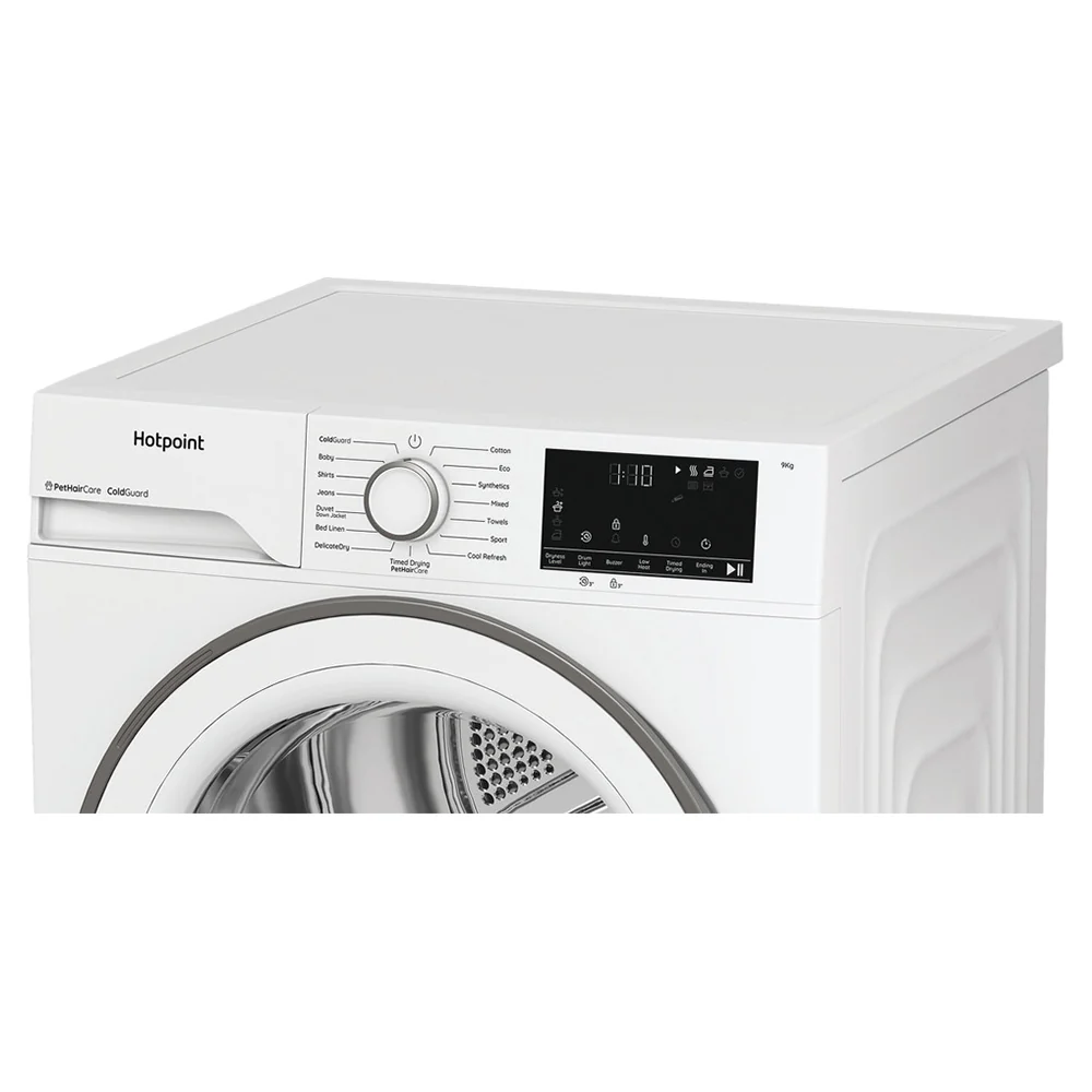 Hotpoint 9KG Freestanding Heat Pump Tumble Dryer - White | HHDD90WWIRE - Image 4