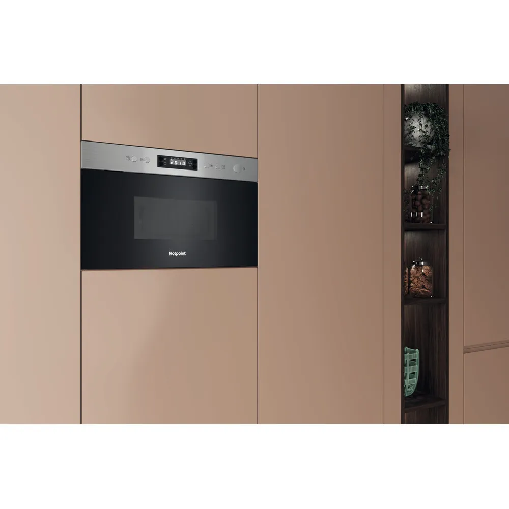 Hotpoint Class 3 Built In Microwave and Grill - Stainless Steel | HPMK12CXUK - Image 5