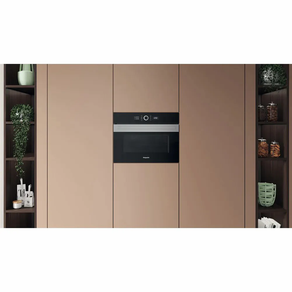 Hotpoint Class 5 40L Built-in Combi Microwave - Inox | HMW57HMXUK - Image 4