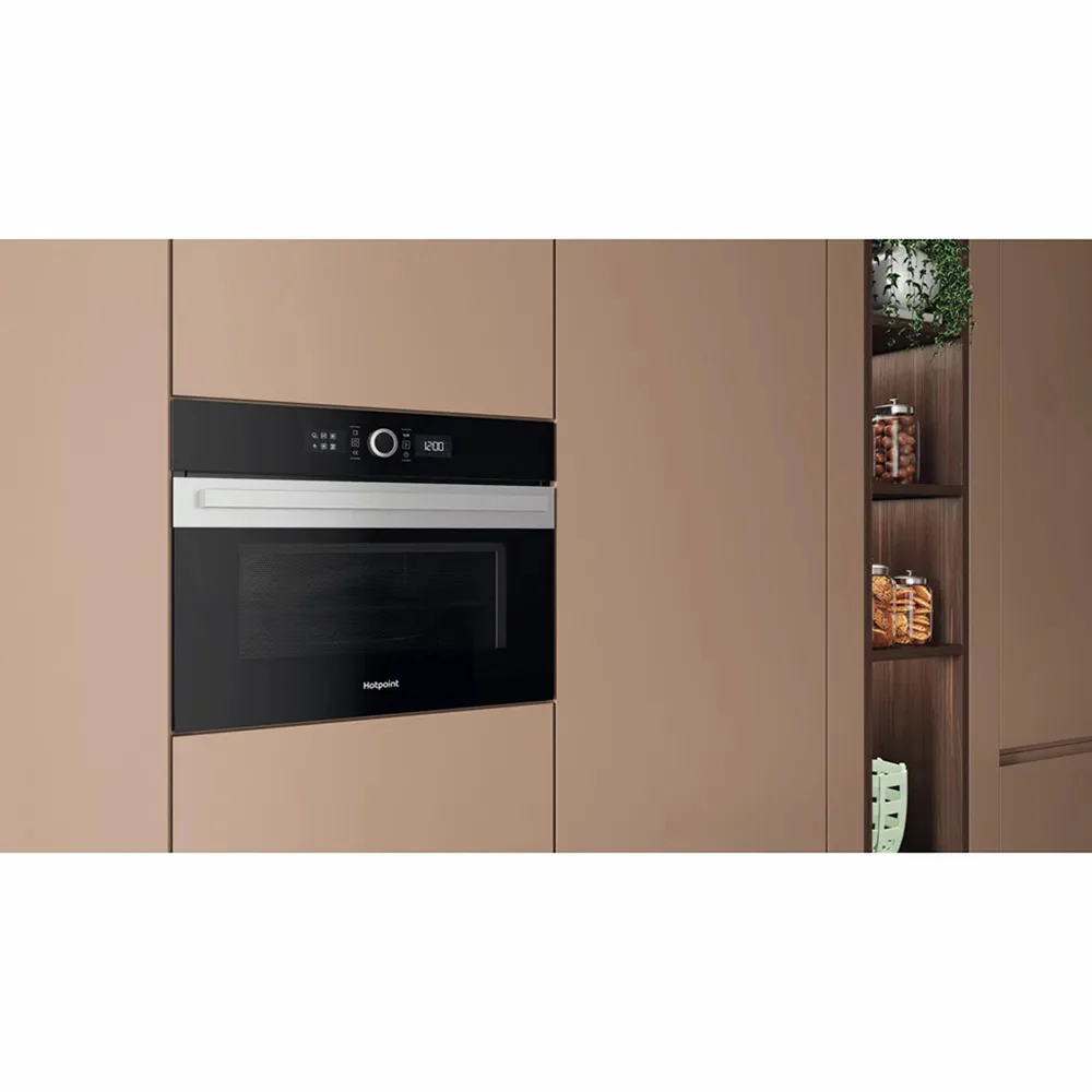 Hotpoint Class 5 40L Built-in Combi Microwave - Inox | HMW57HMXUK - Image 5