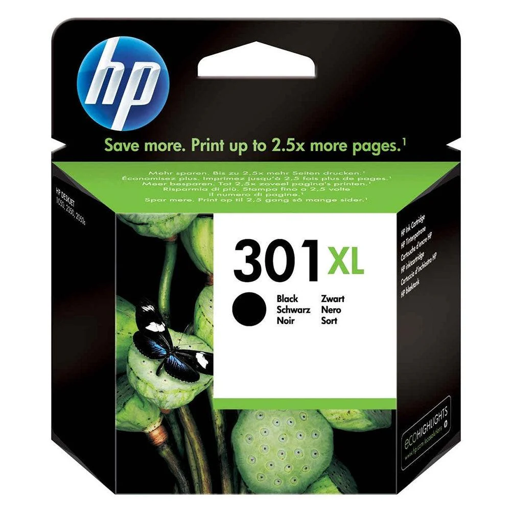 HP 301XL High Yield Black Original Ink Cartridge | CH563EE