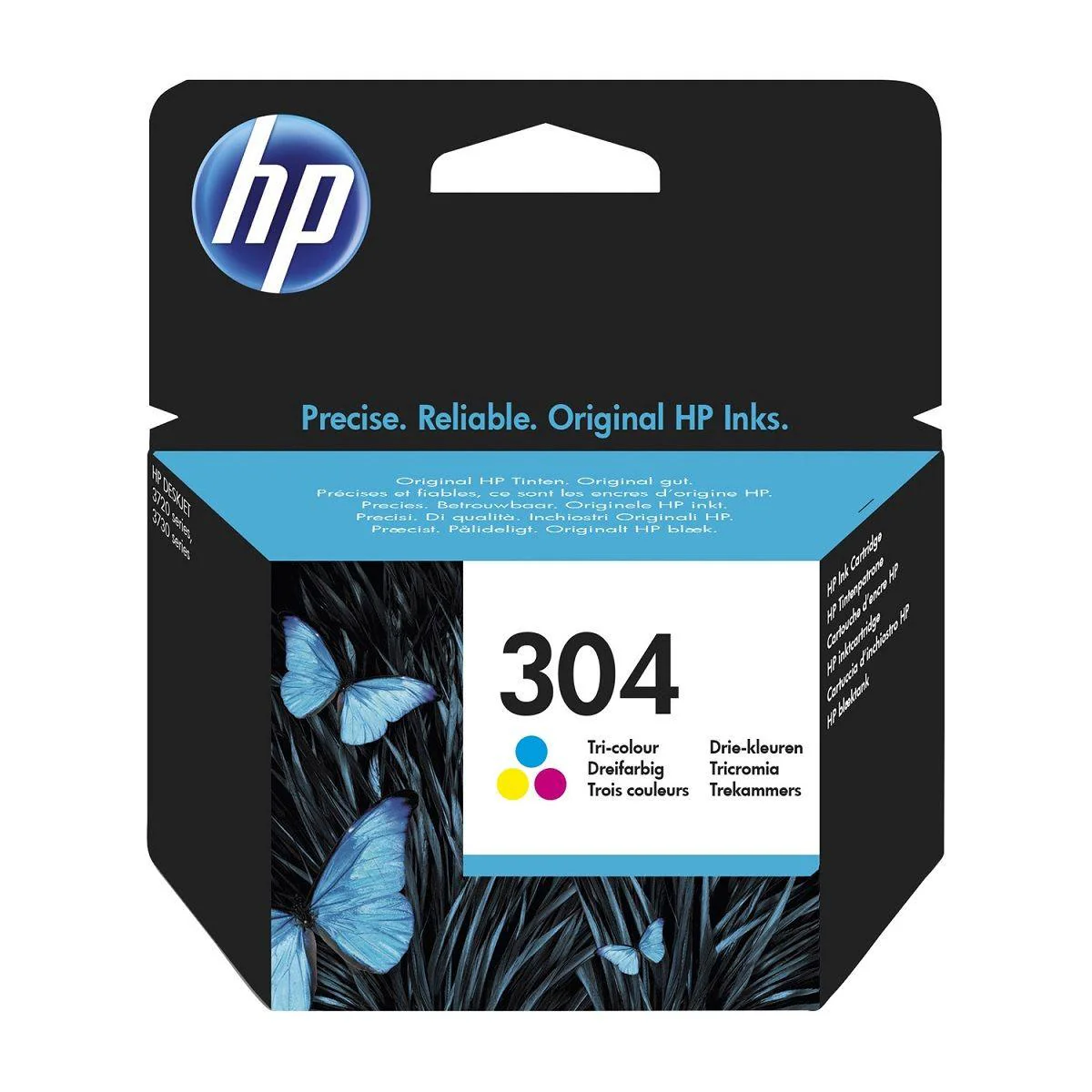 HP 304 High Yield Tri-colour Original Ink Cartridge | SHPP1893