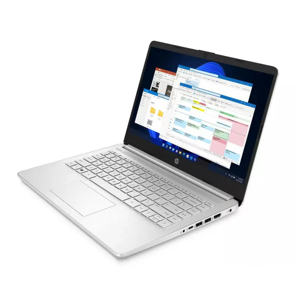 HP AMD Ryzen 5 14" 4GB/512GB Laptop - Silver | 14S-FQ1013NA - Image 3
