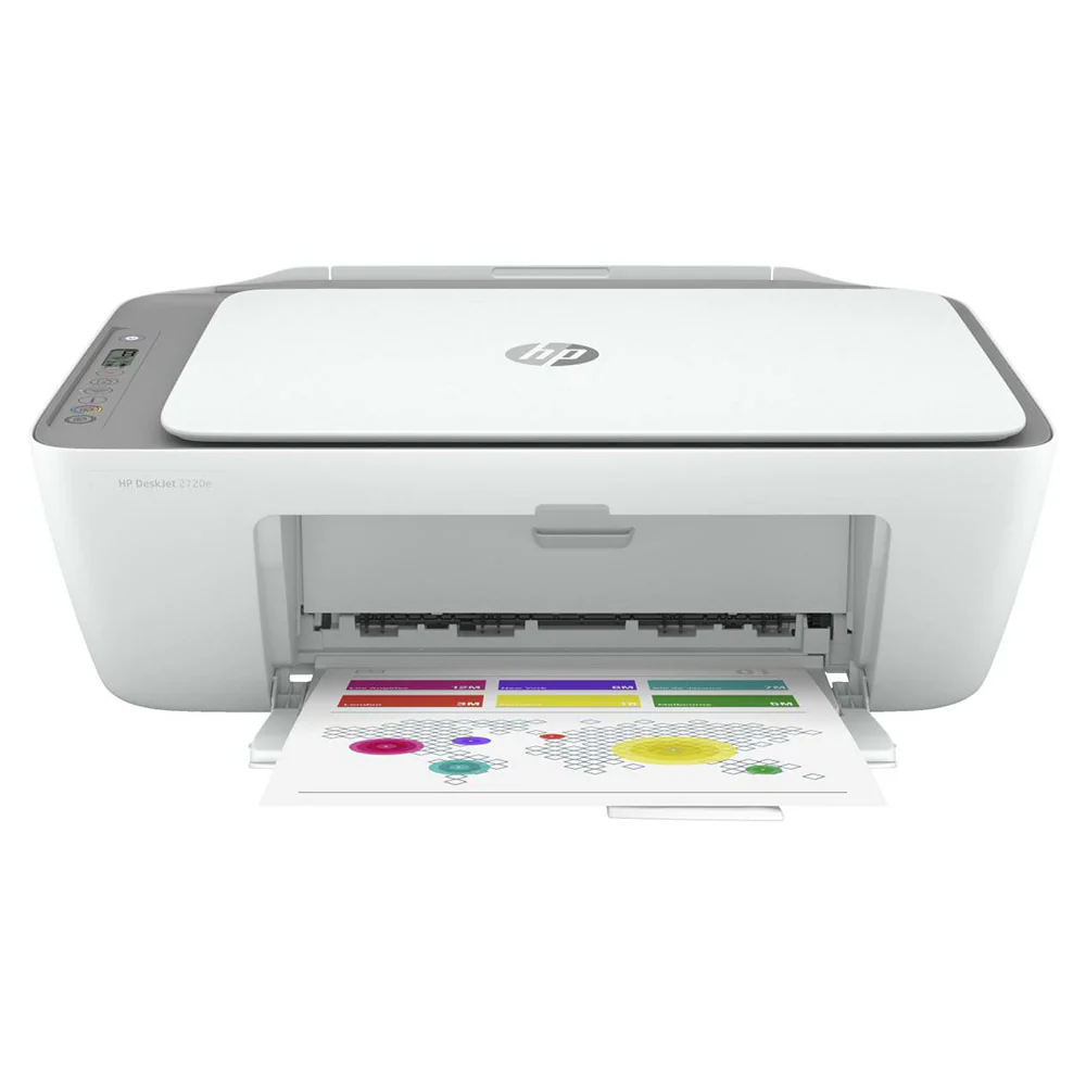 HP DeskJet 2720e All-in-One Printer - White | 26K67B - Image 2