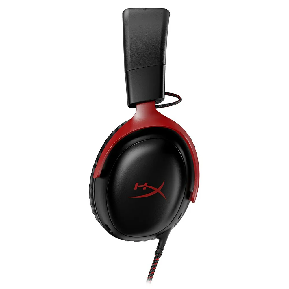 HP HyperX Cloud III Over-Ear Gaming Headset - Black & Red | 727A9AA - Image 5